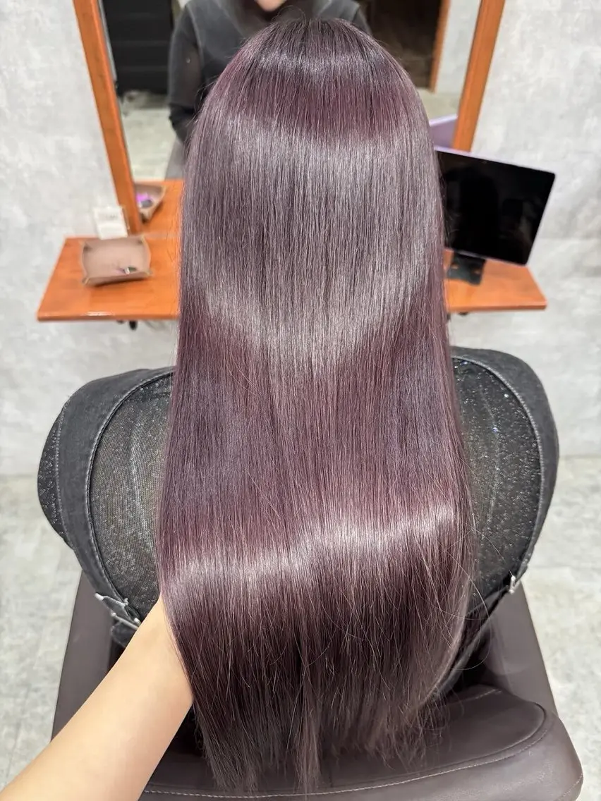 ロング カラー バレイヤージュ ベージュカラー ブリーチ ケアブリーチ 透明感カラー ヘアカラー 【C'LD】 Mimoのヘアスタイル