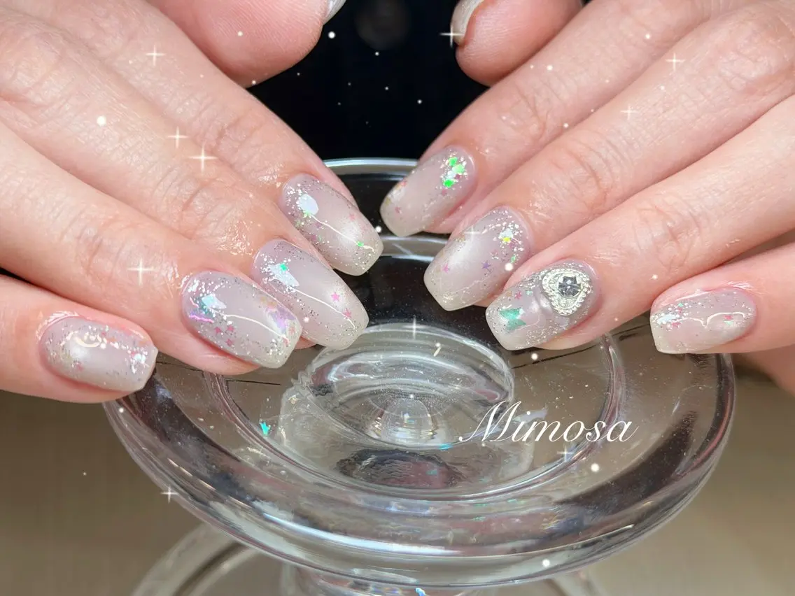 ネイル ハンドネイル 🫧Mimosa 吉祥寺のネイルデザイン