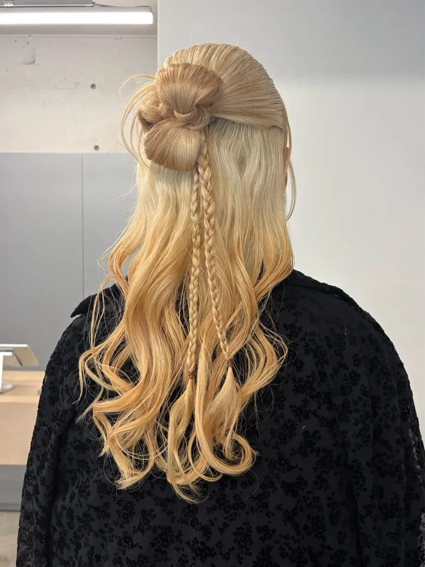 ヘアアレンジ ヘアセット 浪瀧 優季のヘアスタイル