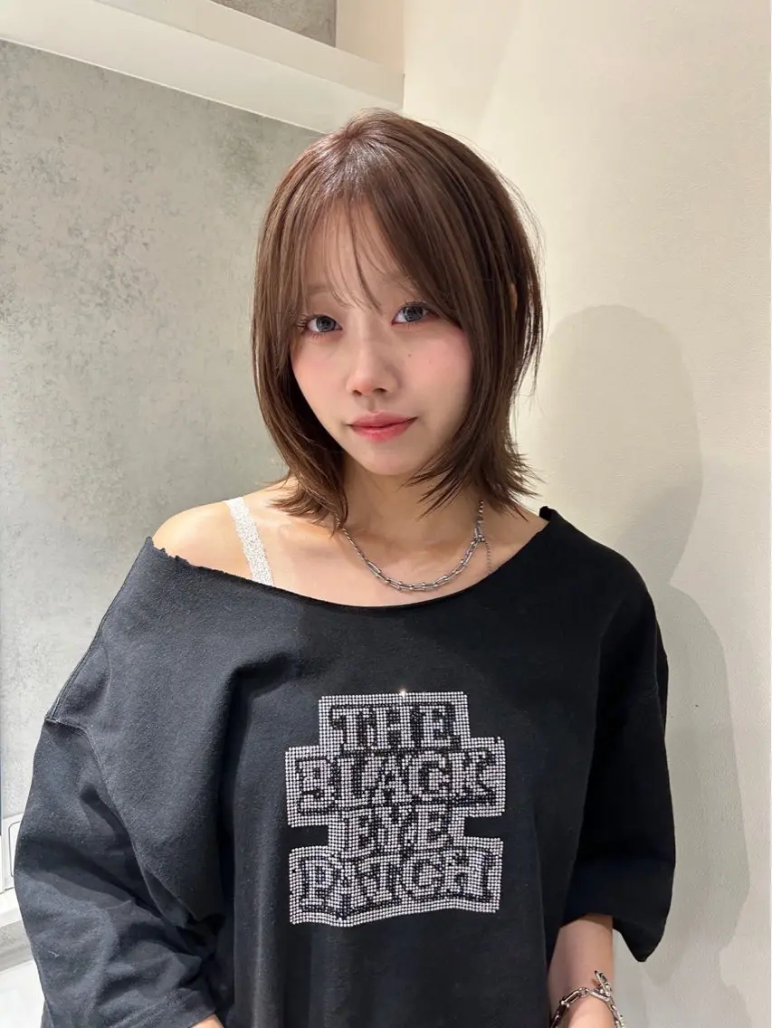 ショート カラー ショートヘア カット ヘアカラー ボブ/レイヤー ケンショウのヘアスタイル