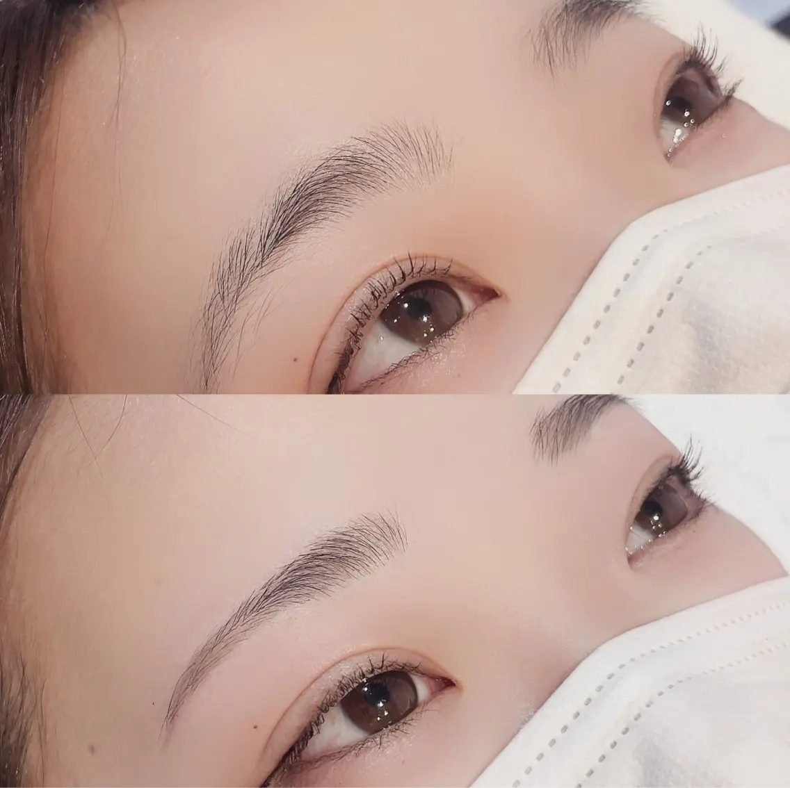 アイブロウ👀✨(ワックス脱毛+眉カット+眉メイク)の写真