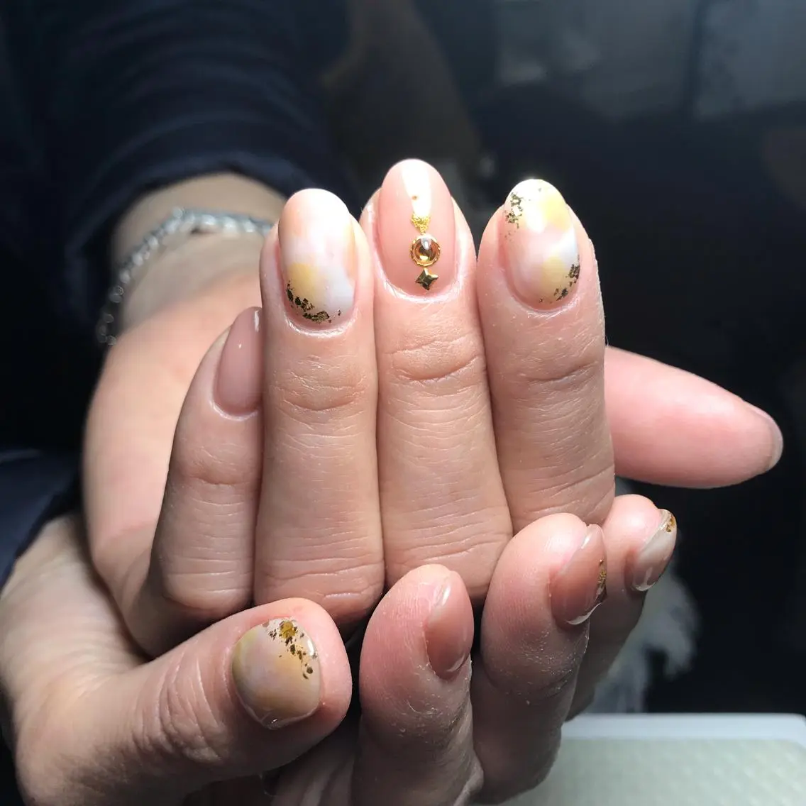 ネイル アートネイル ストーンネイル salon Noelのネイルデザイン