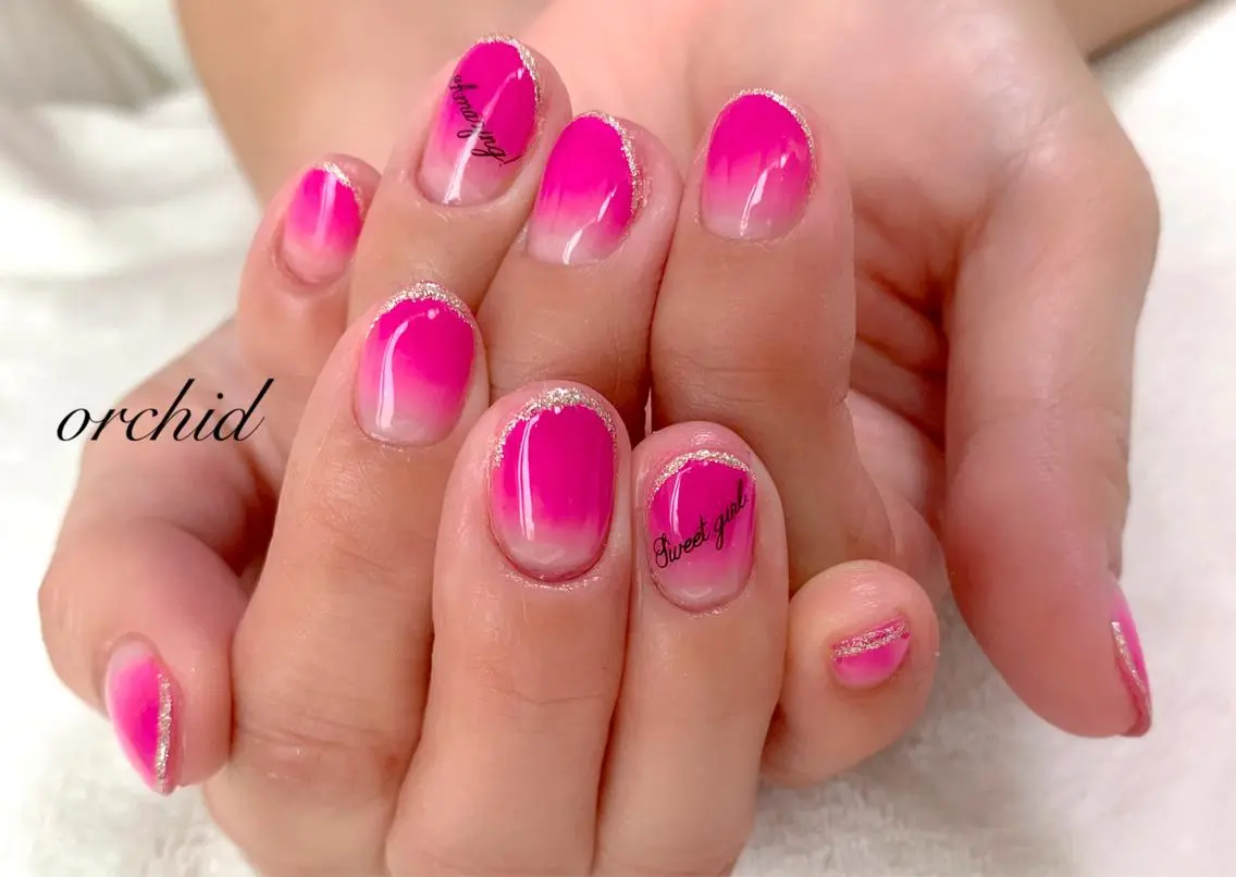 ネイル orchid ♡オーキッドのネイルデザイン