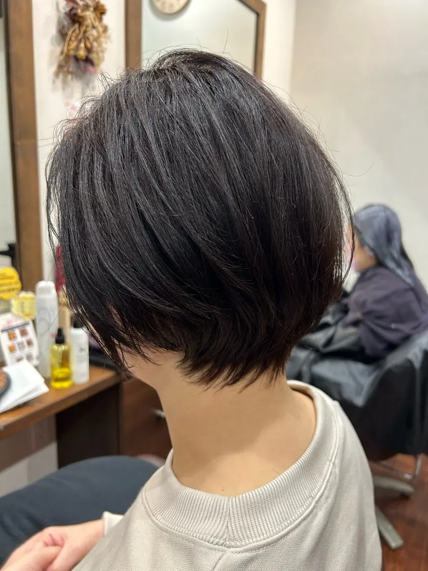ショート ショートボブ ボブ ショートヘア Lien's 澤井✂️のヘアスタイル