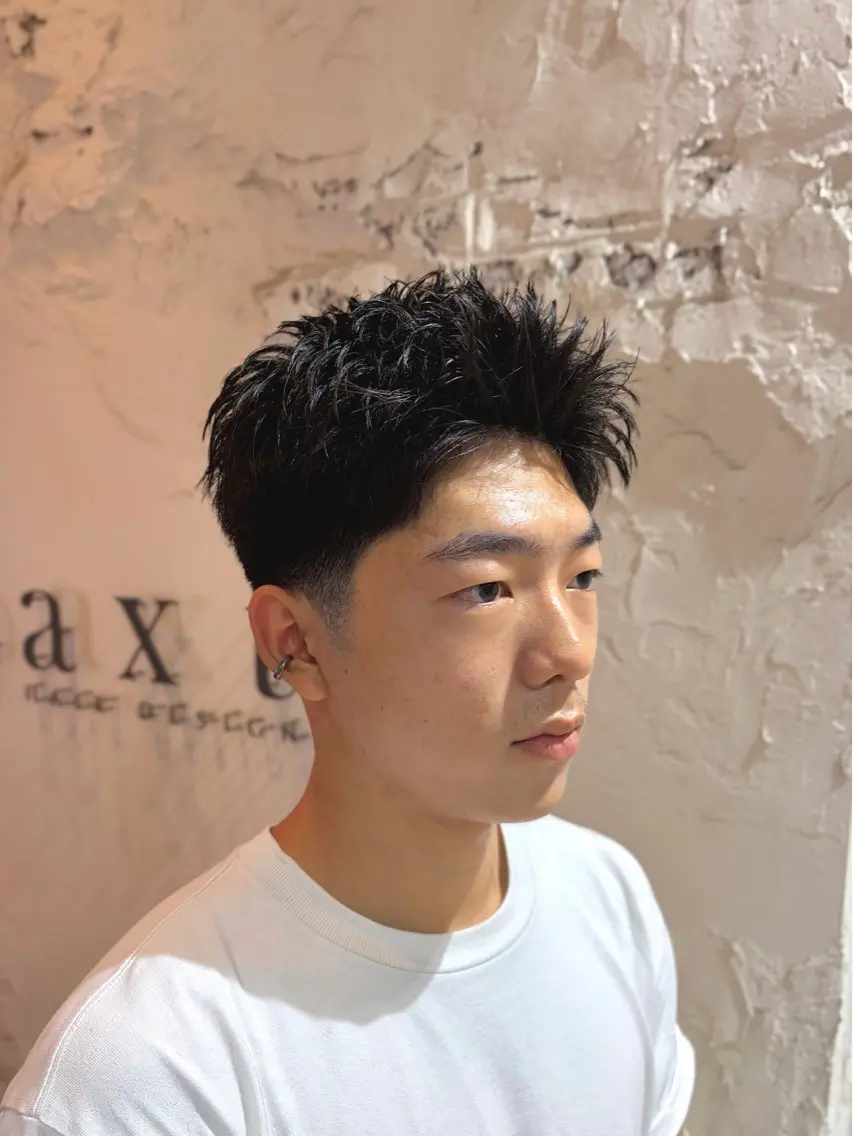 メンズ スパイキーショート 刈り上げ カット 太田悠佑/ショ ート/パーマ🌀のその他イメージ