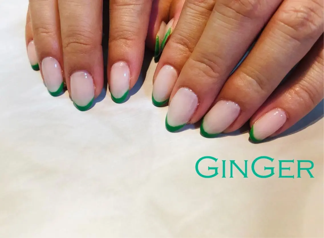 ネイル フットネイル ginger nail&spaのネイルデザイン