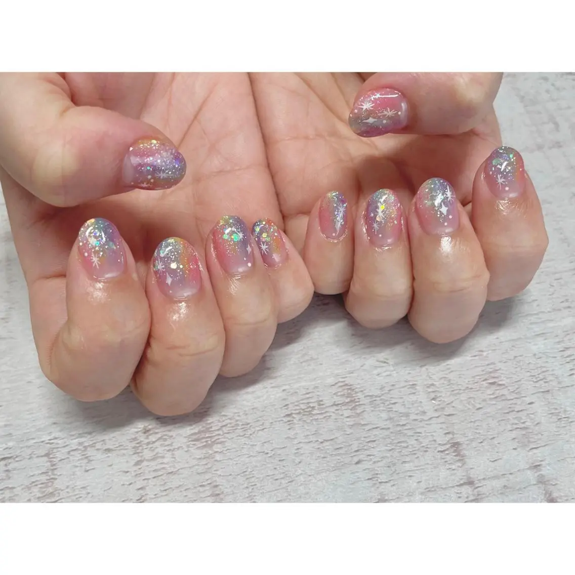 ネイル 𖡼 yumenoのネイルデザイン