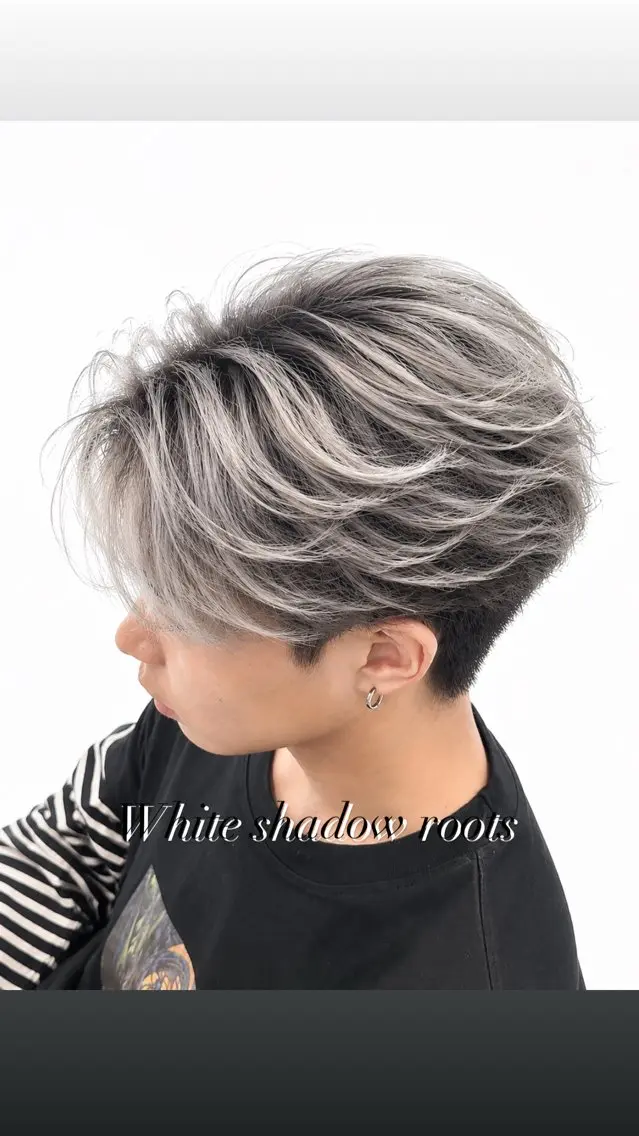 メンズ 野村安芸 /特殊パーマのヘアスタイル