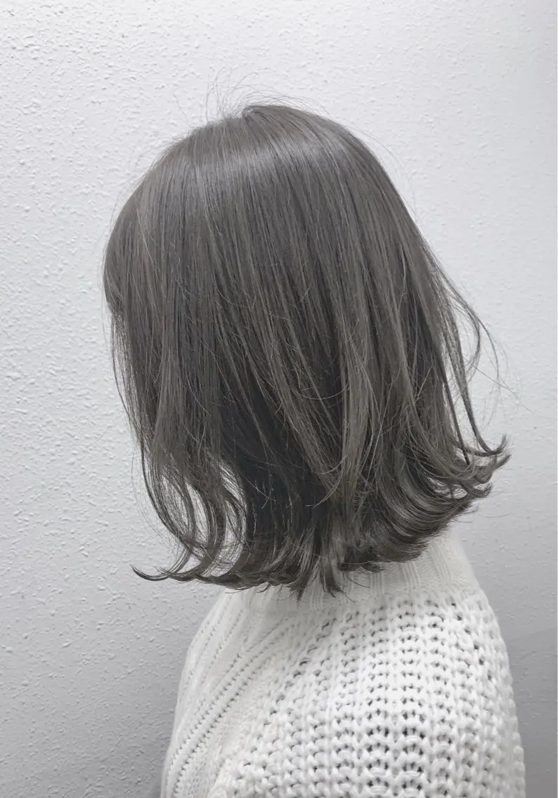 ミディアム カット ヘアカラー トリートメント ヘアセット うる艶/レイヤー 🪞池袋LAND🪞のヘアスタイル