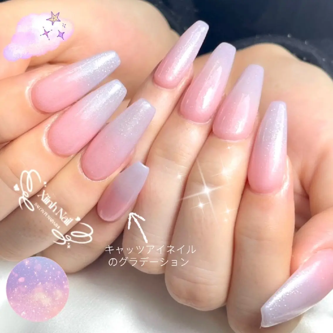 ネイル チークネイル 桜ネイル 長さ出し フットネイル ジェルネイル ハンドネイル ハンドケア XIINHNAIL 船橋店　馬詰ちゃんのネイルデザイン
