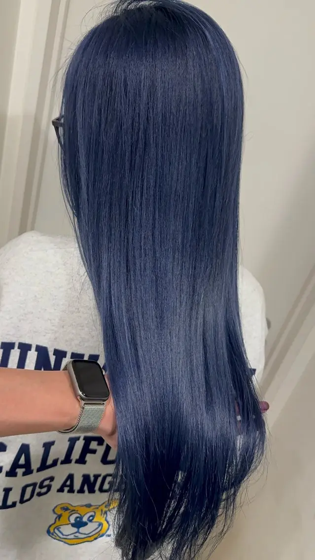 セミロング カラー ヘアアレンジ ヘアカラー トリートメント 🏝️ハイトーン× エクステ特化🏝️のヘアスタイル