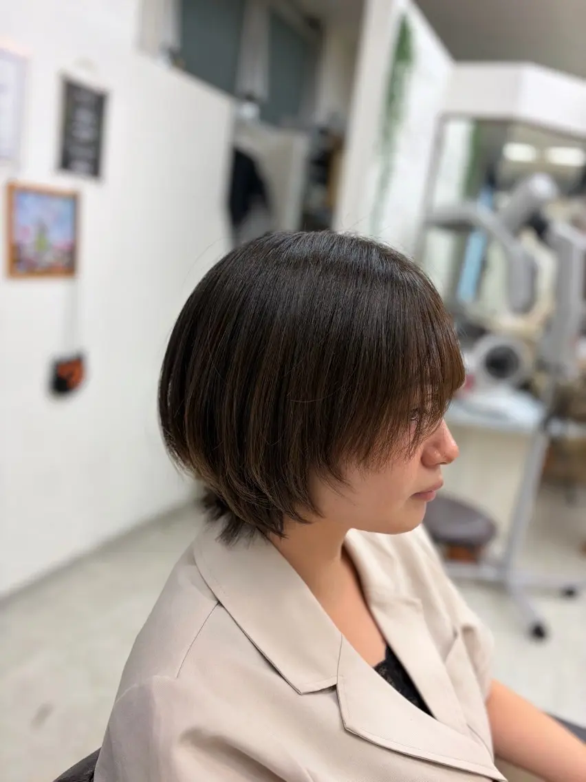 ミディアム サイトウ タクトのヘアスタイル