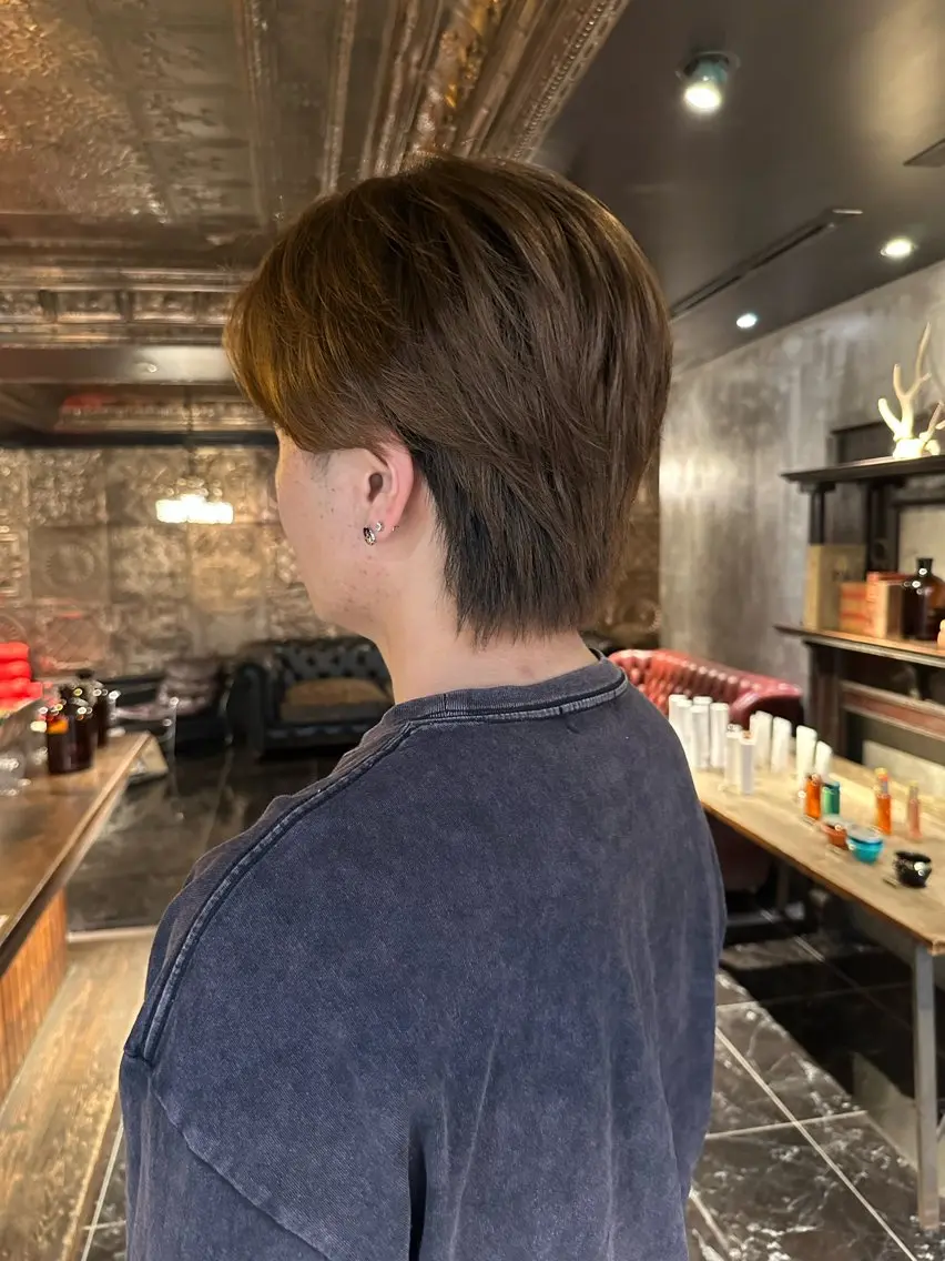 メンズカット💇🏻✨+ワンカラー🔥✨+内部補修トリートメント✨+プチヘッドスパ✨の写真