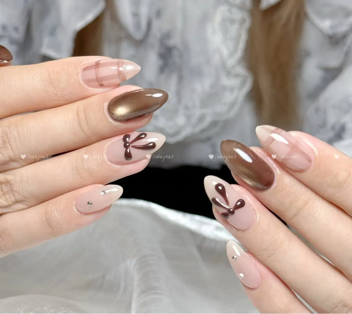 ネイル ハンドネイル 🎀Today nail💅のネイルデザイン