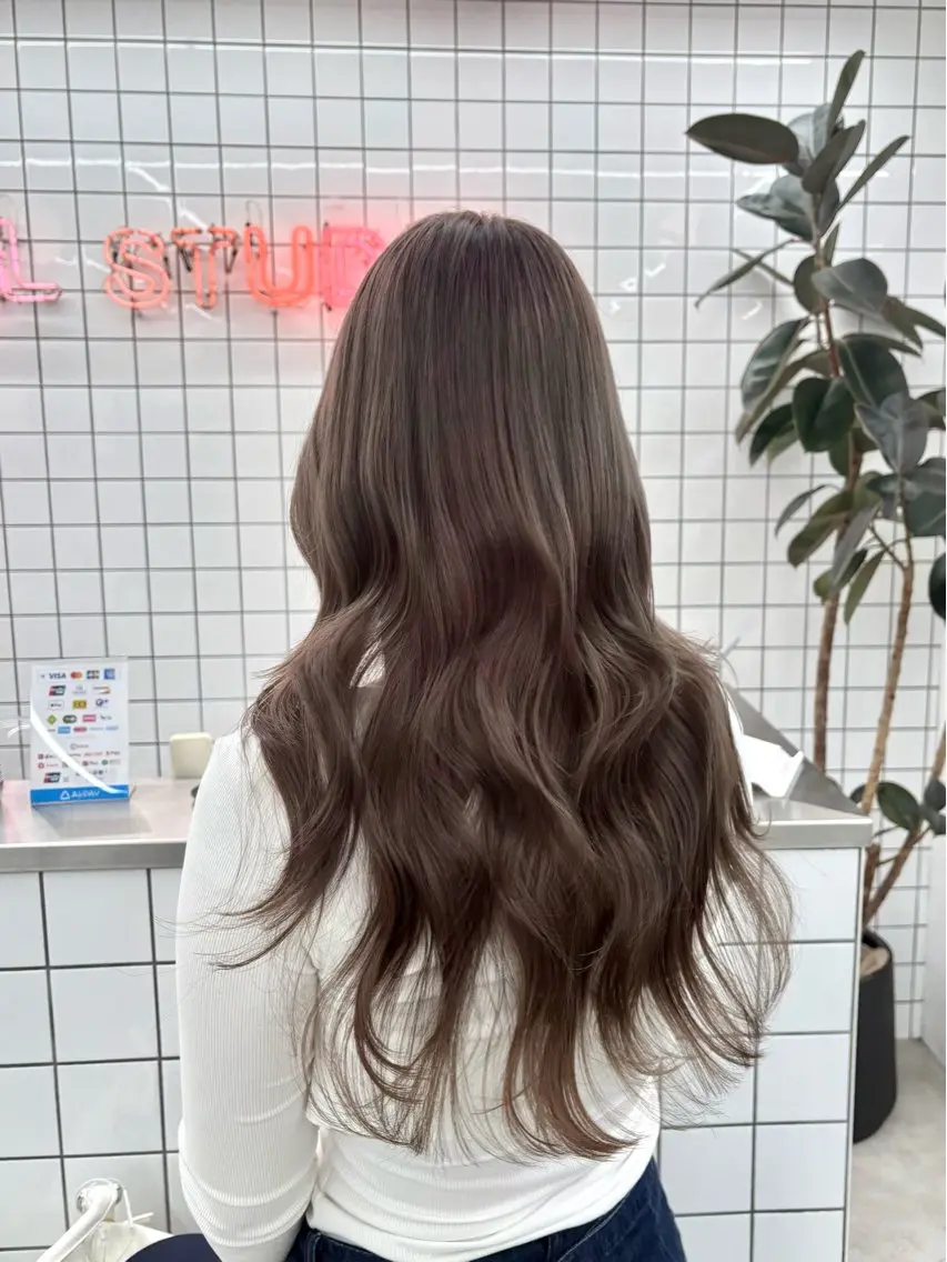 ロング カラー カット ヘアカラー 🌟ゆりあ🌟 JILLSTUDIOのヘアスタイル