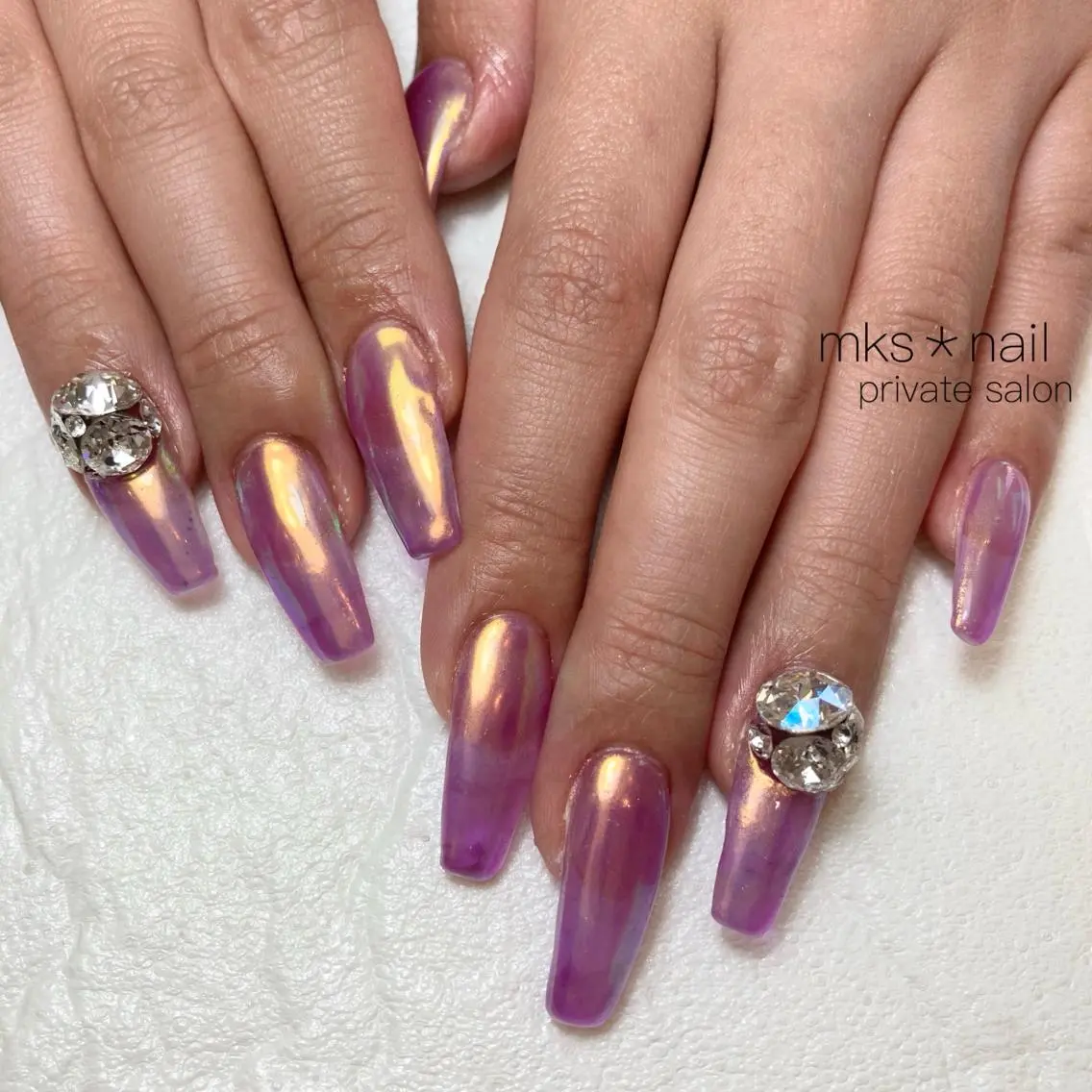 ネイル ハンドネイル mks＊nail //  枚方長尾のネイルデザイン