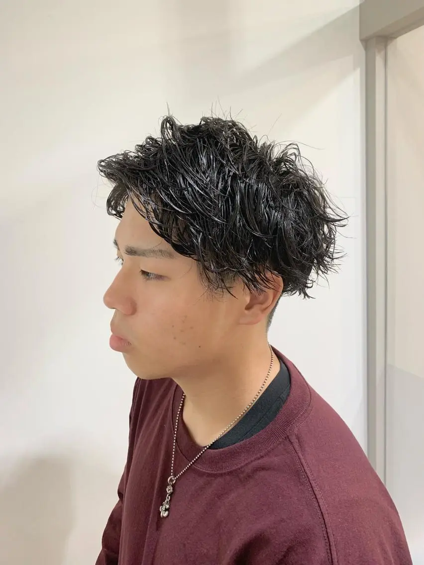 カット&ツイストパーマの写真