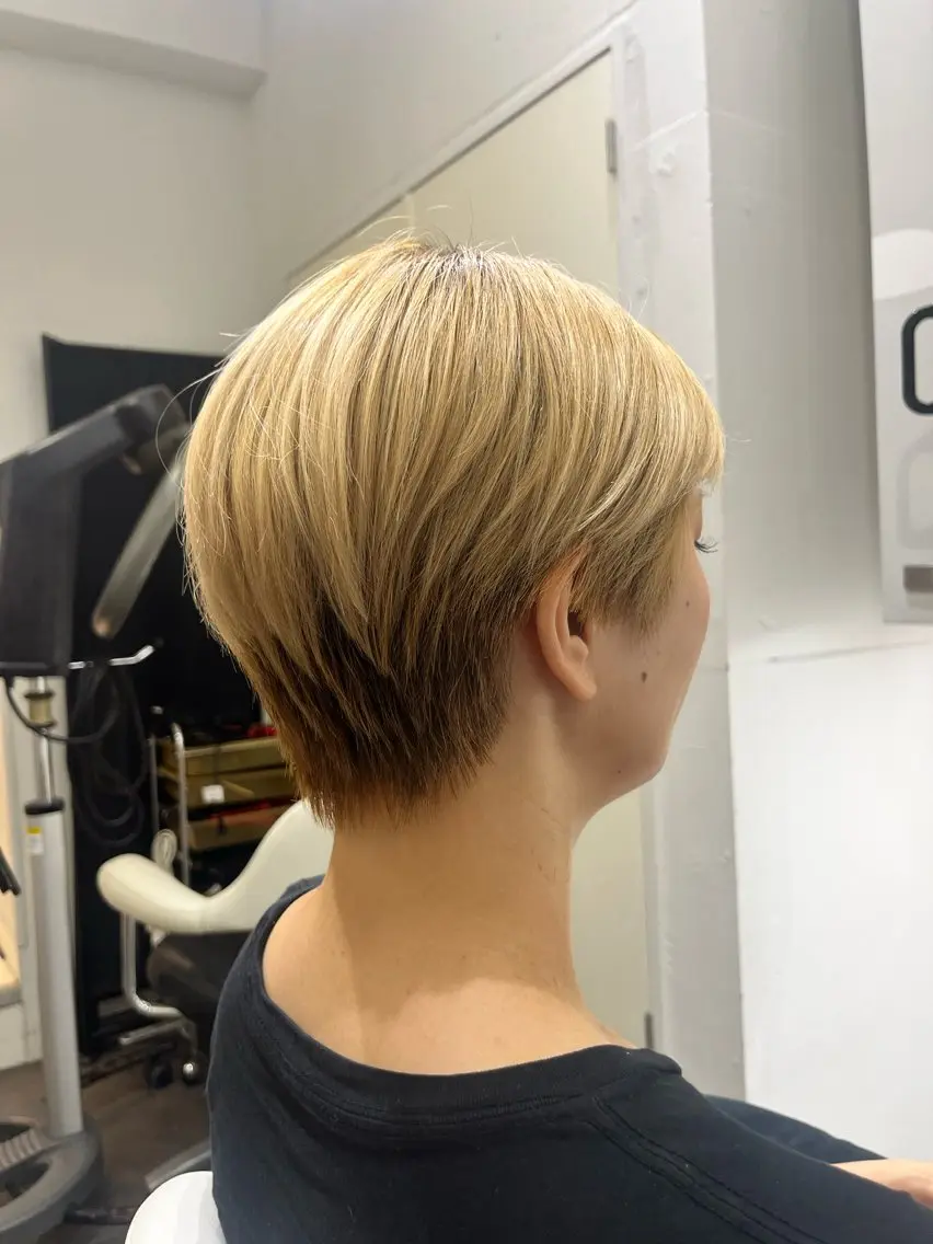 ショート カラー カラーリスト♡ ショート・ボブツムギのヘアスタイル
