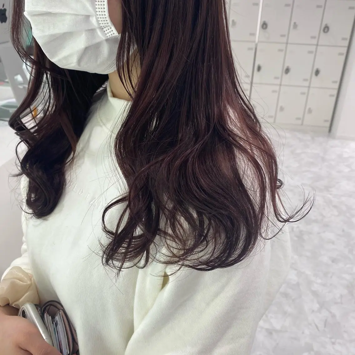 ミディアム カラー ヘアアレンジ カット ヘアカラー mai🍑暖色カラー /レイヤー💖のヘアスタイル