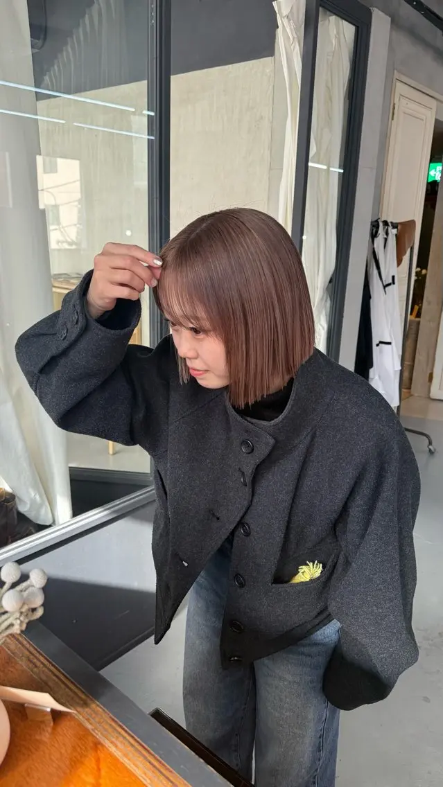 ショート カラー rimi ／透明感カラーのヘアスタイル