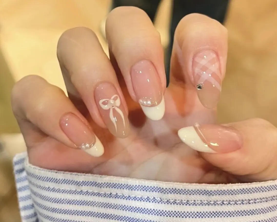 ネイル ハンドネイル Nana🎀 研修ネイルのネイルデザイン