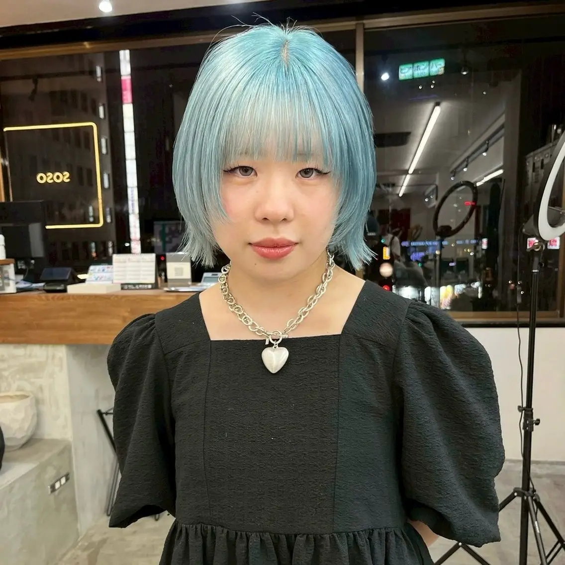 カット 🌙透明感カラー ×カット リナ🌙のヘアスタイル