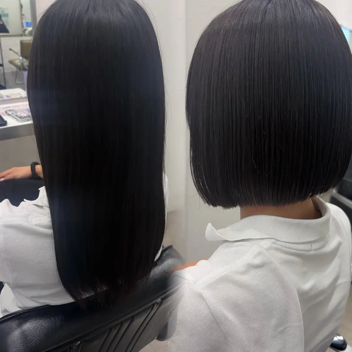 ショート ボブ カット 韓国ヘア🇰🇷 HINAのヘアスタイル