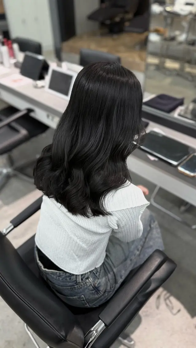 【人気No.2🪞】前髪cut +フルカラー+2stepトリートメント✩.⋆の写真