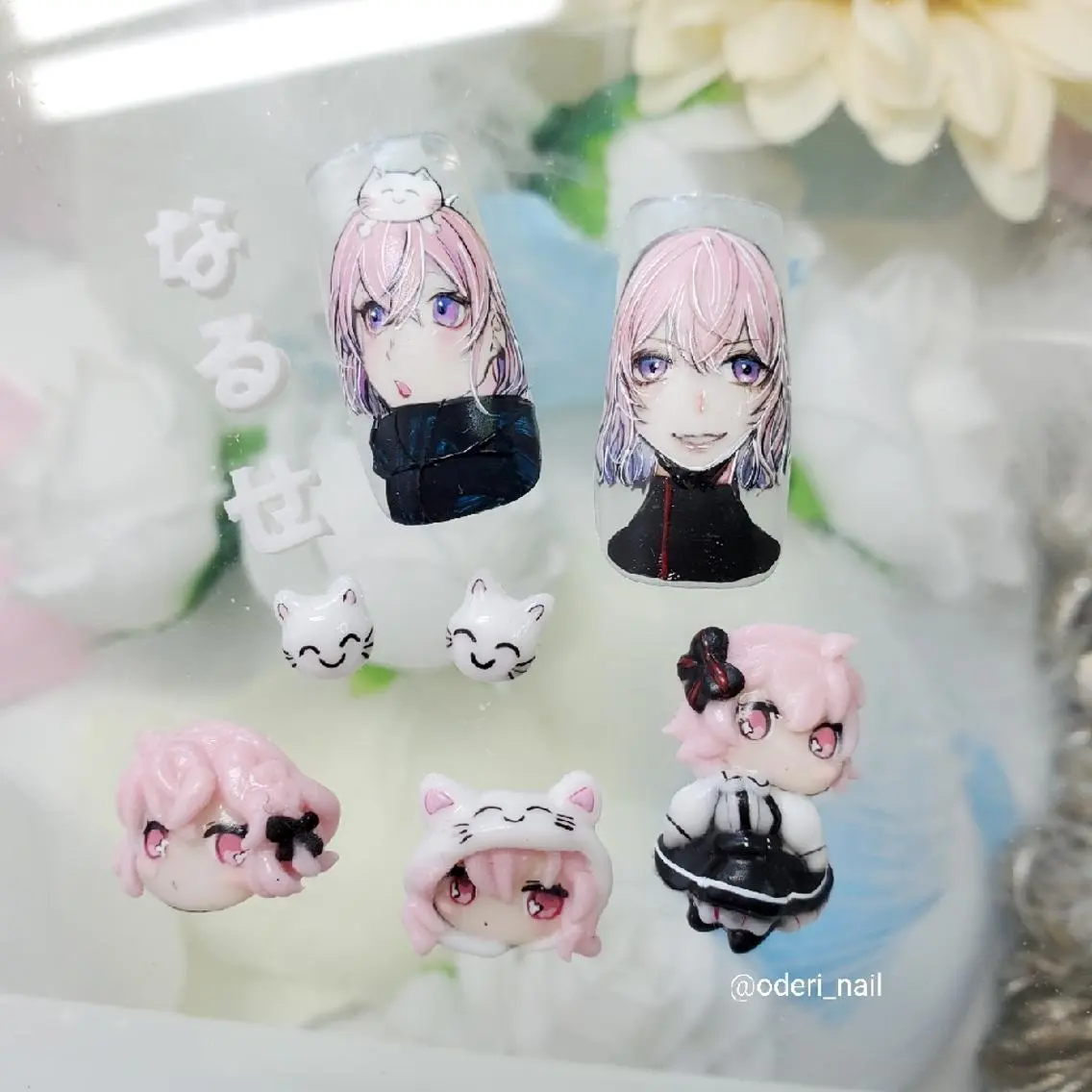 ネイル アートネイル ジェルネイル おで@ oderi_nailのネイルデザイン
