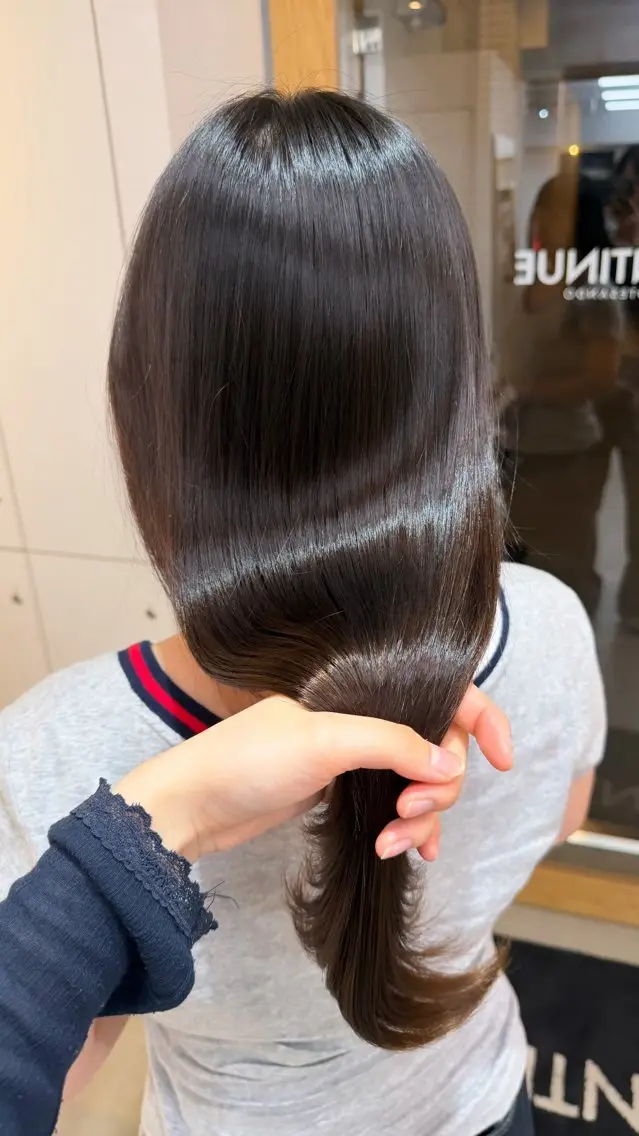 ロング トリートメント ヘッドスパ 加藤 あいなのヘアスタイル