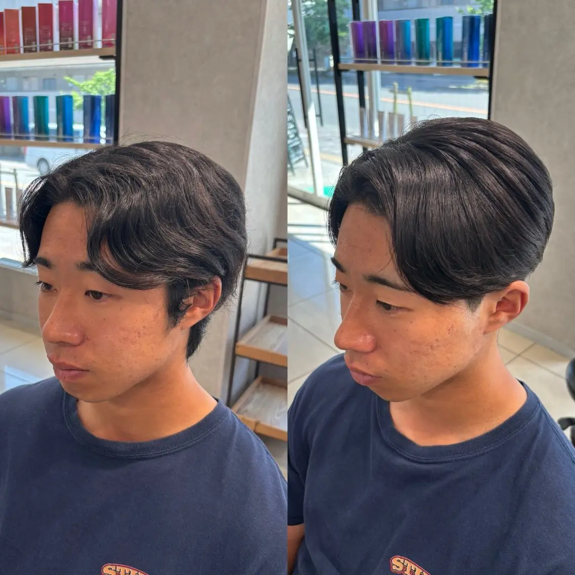 ショート パーマ メンズ カット 縮毛矯正 💠メンズ縮毛矯正 /パーマ💠林慶太のヘアスタイル