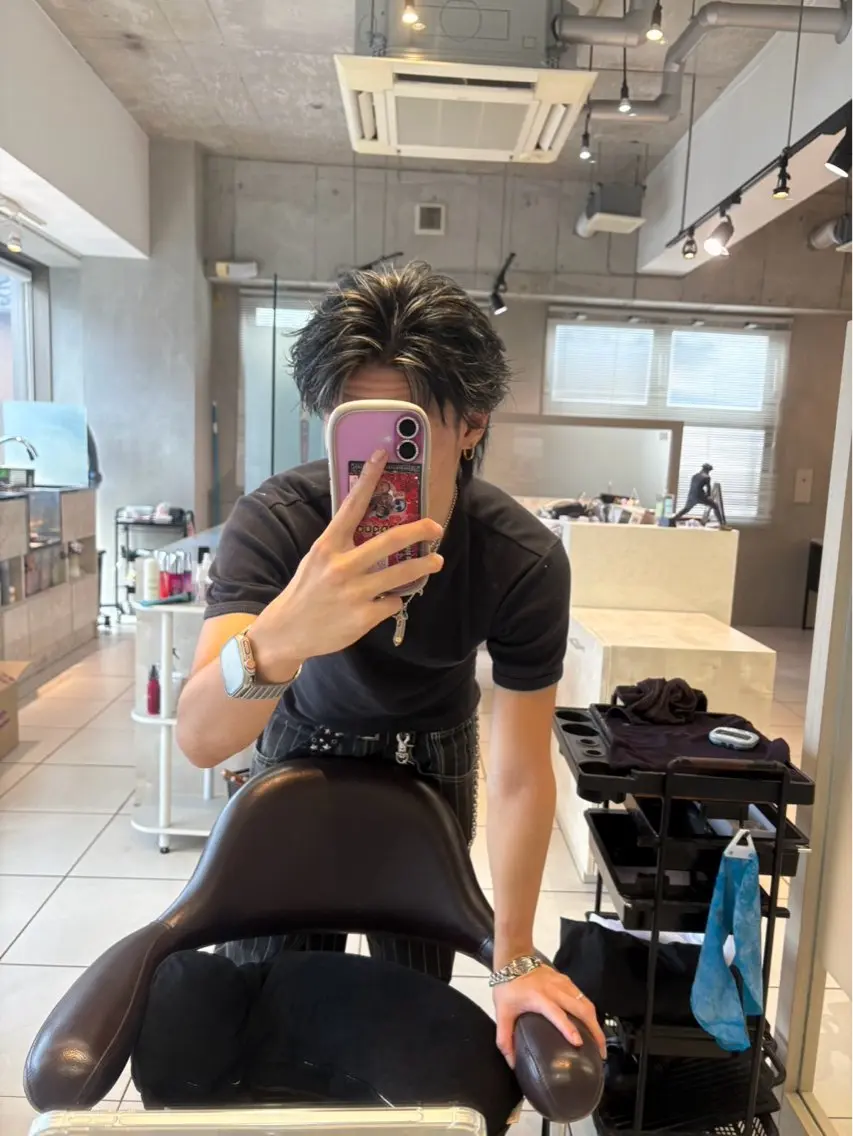 ハイライト・メッシュ+トリートの写真