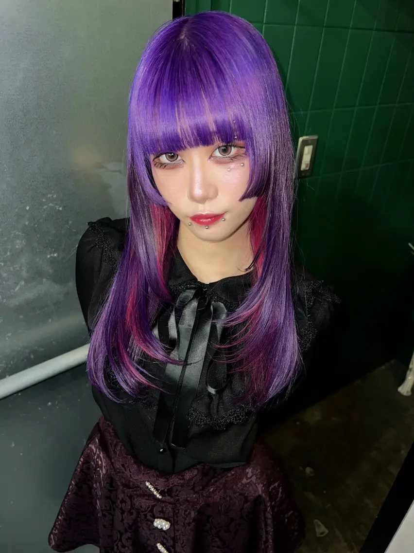 ロング 【ロングウルフカット 姫カット】伊藤裕哉のヘアスタイル