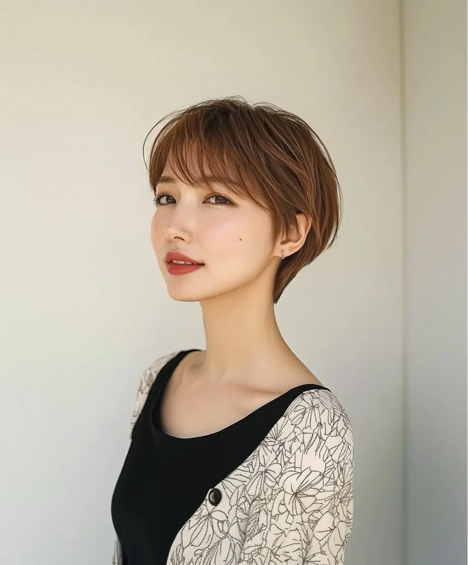 ショート 🫧似合わせショート イシダ🫧のヘアスタイル