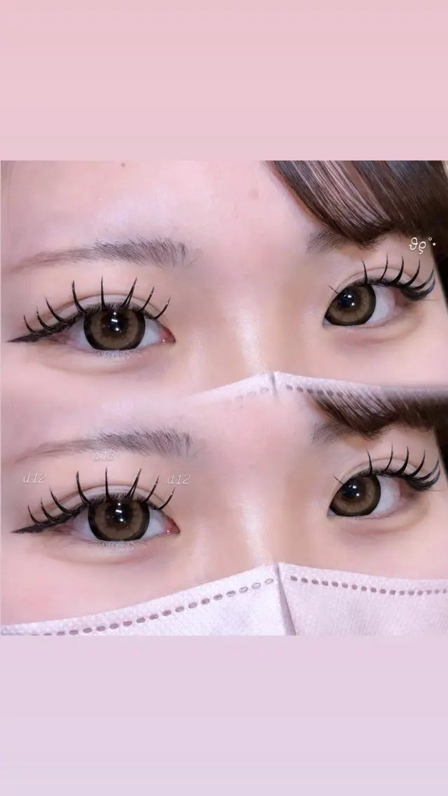 。✧。・゚上まつ毛エクステ160本【flatlash】(コーティング付)の写真