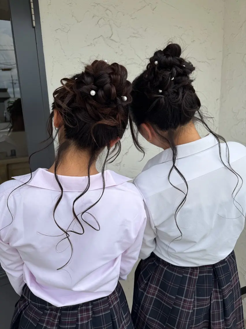 ロング ヘアセット maya マヤのヘアスタイル