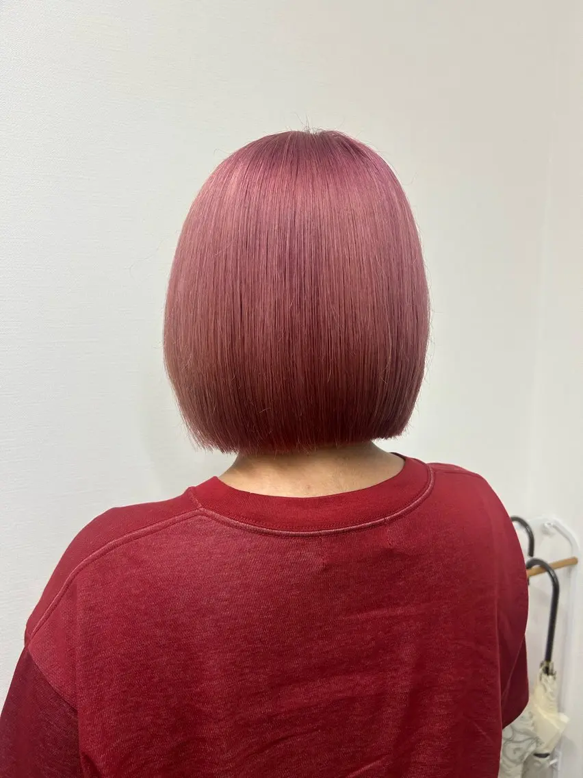 カラー カットカラー 千夏のヘアスタイル