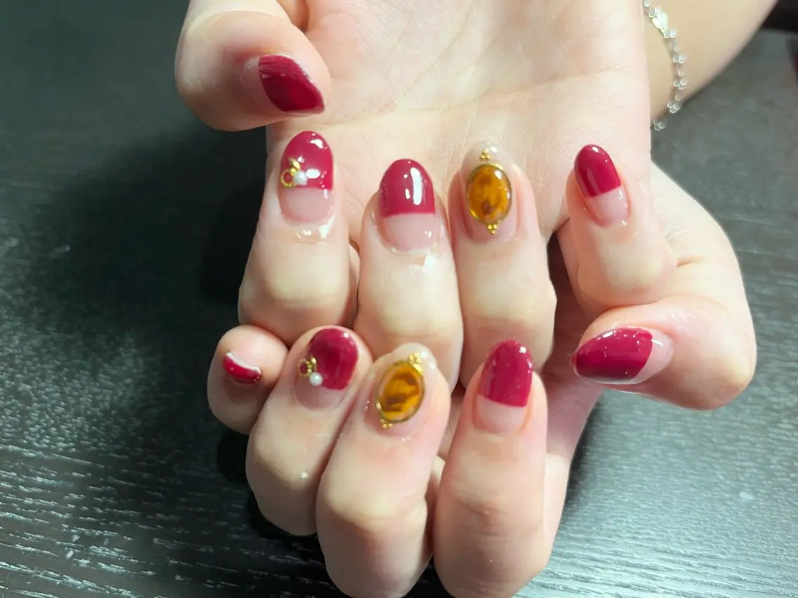 ネイル ハンドネイル 高山 歩美のネイルデザイン