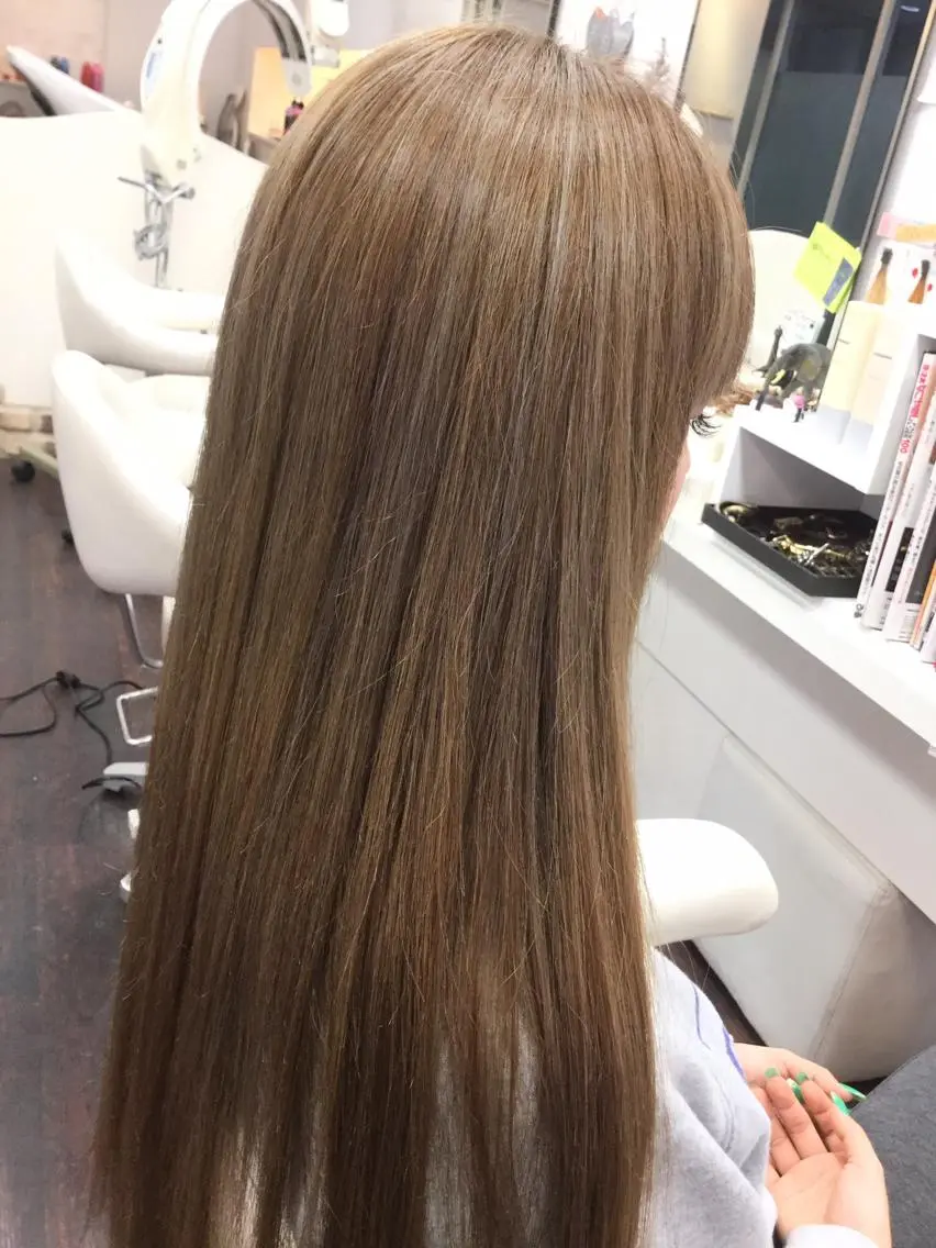 ☆ダメージ補修カラー+★高級シールエクステの写真