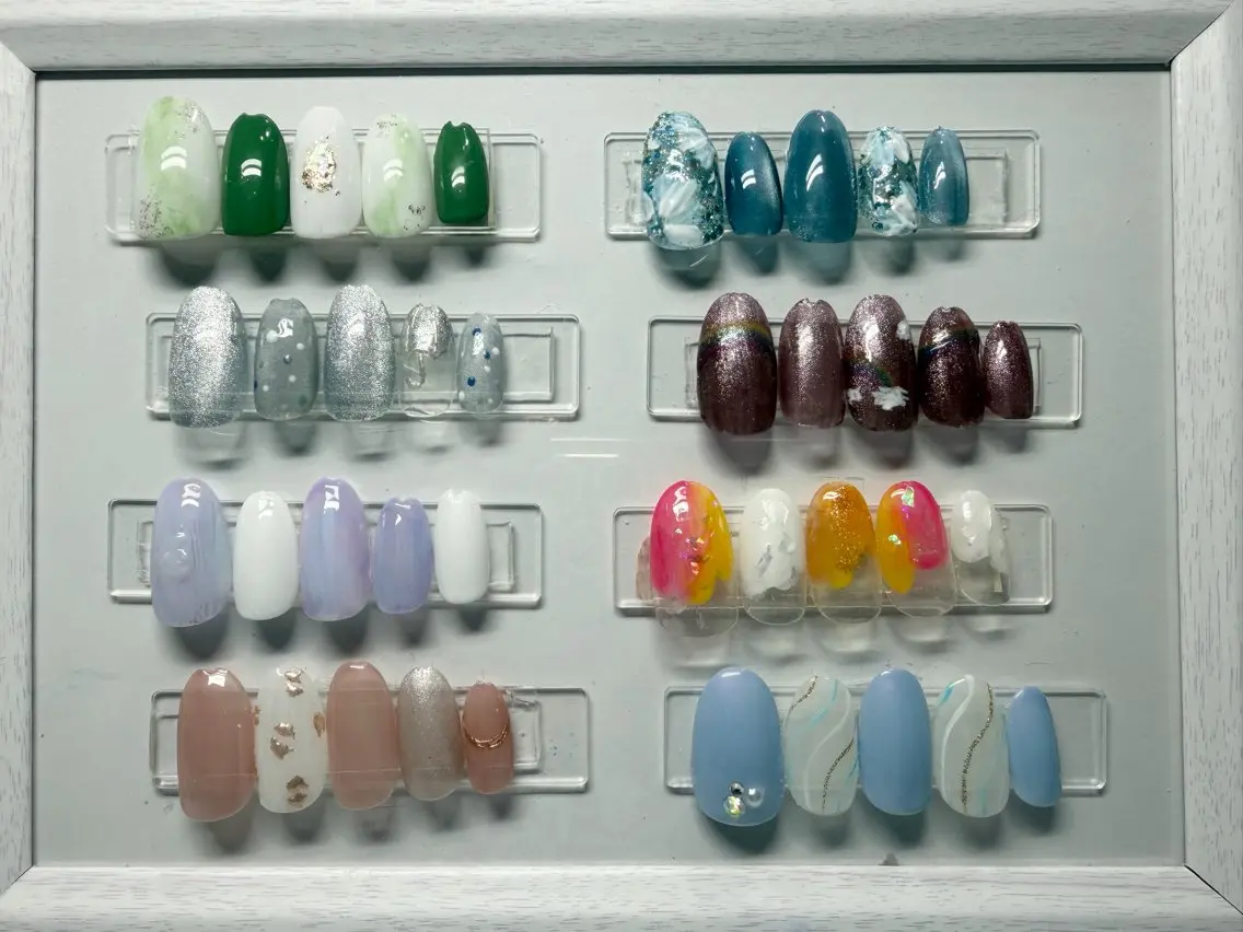 1番人気メニュー✨️【ハンド・当店オフ】8種から選べる月の定額デザイン💅🏻(ジェルオフ・ドライケア込)の写真