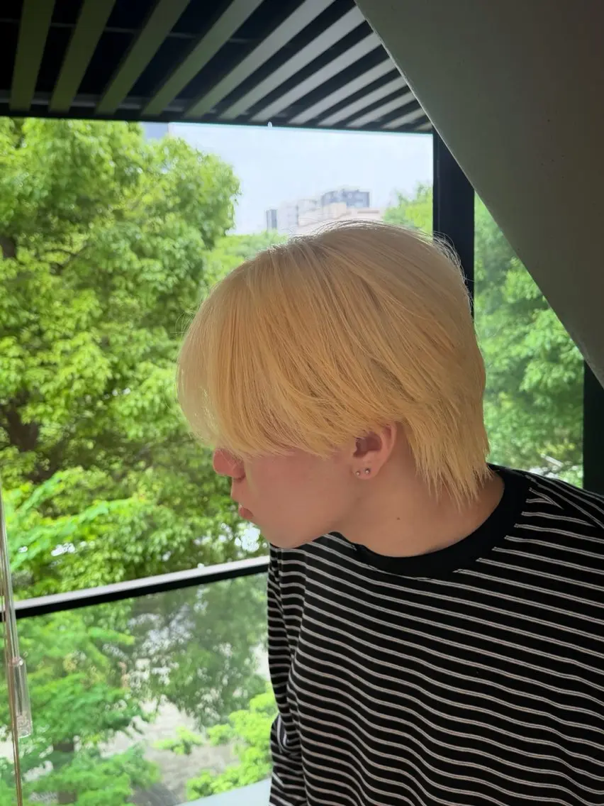 カラー メンズ 💙GANNI💙 さきのヘアスタイル