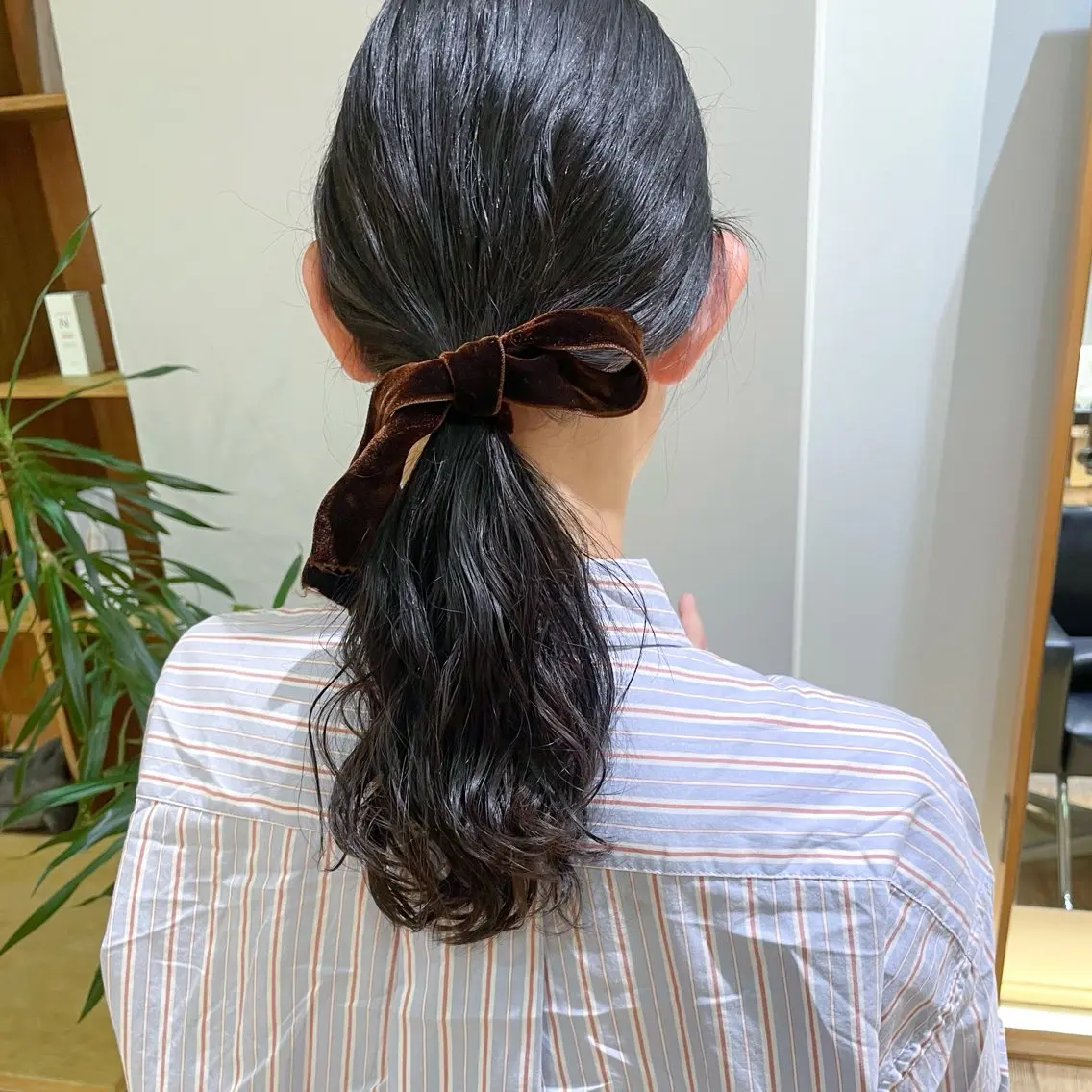 ミディアム パーマ ミディアムパーマ カット パーマ 大橋 芽衣のヘアスタイル