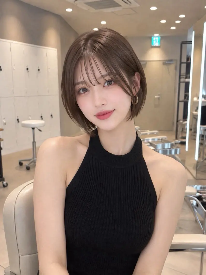 ショート ショートボブ ボブ ショートヘア nanase /名駅のヘアスタイル