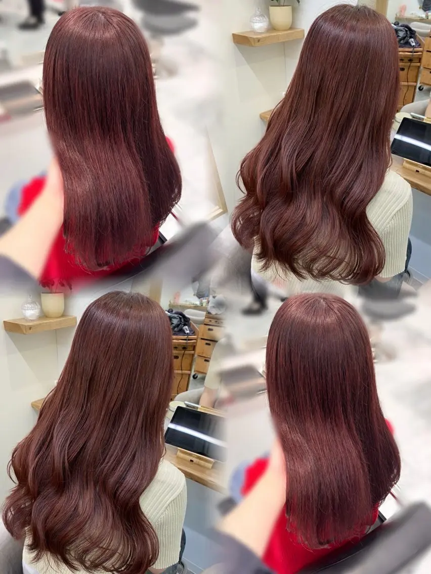 ロング カラー ParveMix 新里優月💎のヘアスタイル