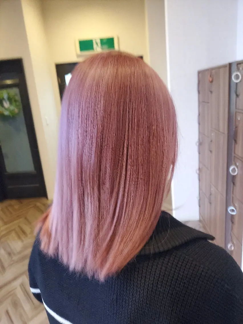 ミディアム カラー ヘアカラー 小島　崇義 ブリーチお任せ下さいのヘアスタイル