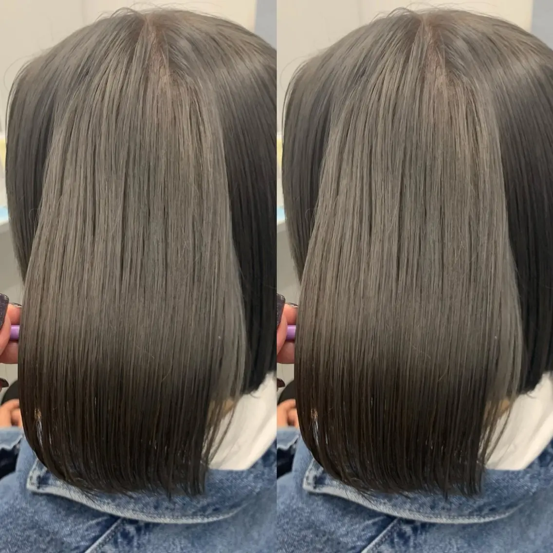 ミディアム ブリーチ無しカラー✨ 美鈴のヘアスタイル