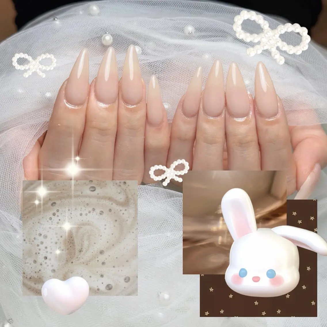 ネイル ハンドネイル yui 🐈‍⬛🎀のネイルデザイン