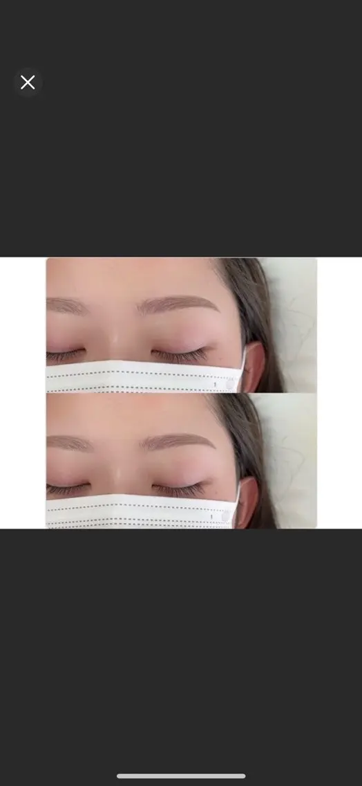 アイブロウスタイリング60分　¥5500→¥2200⚠️詳細情報確認必須🙇‍♀️の写真