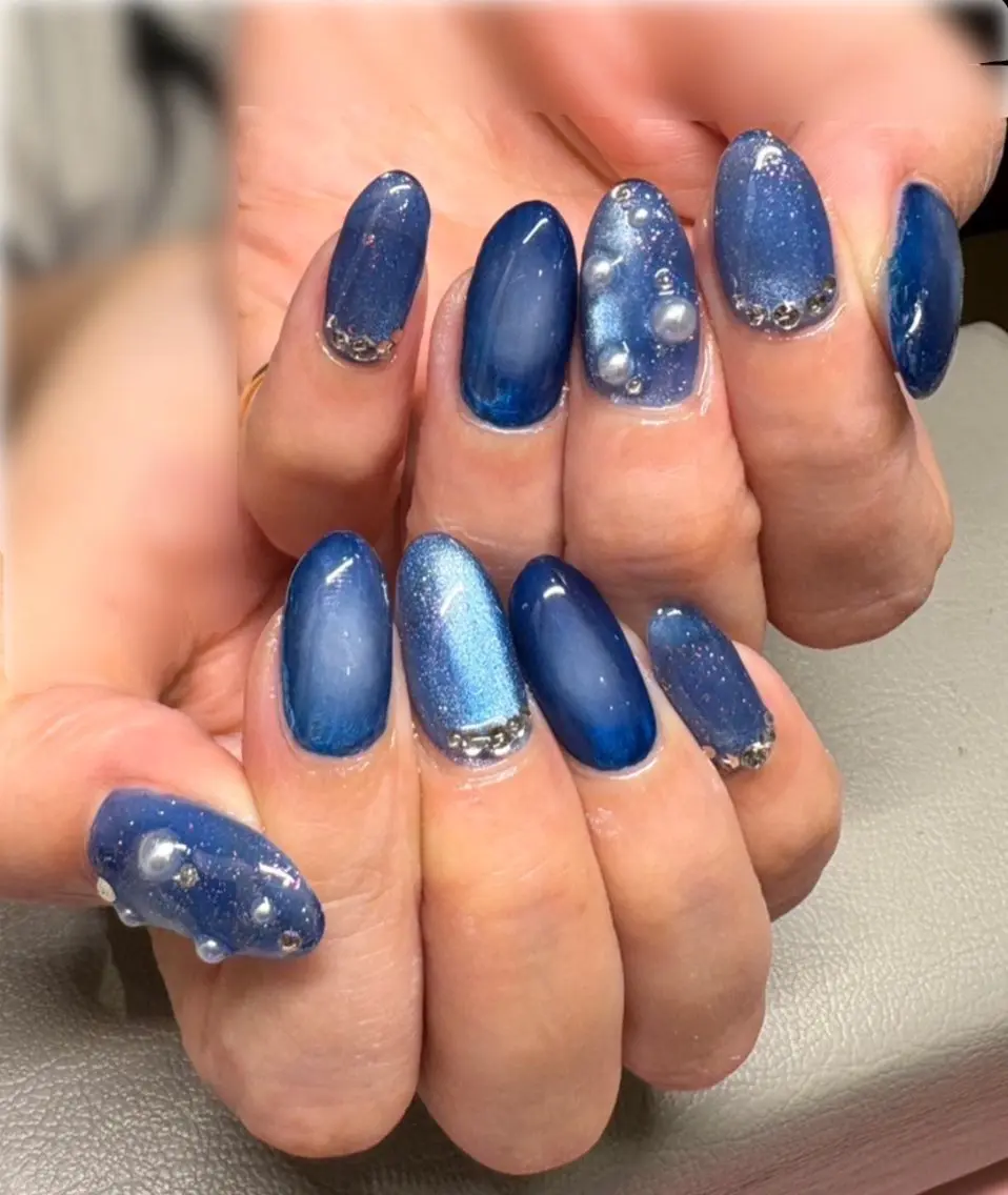ネイル 持ち込み ハンドネイル Chaleur fleurのネイルデザイン