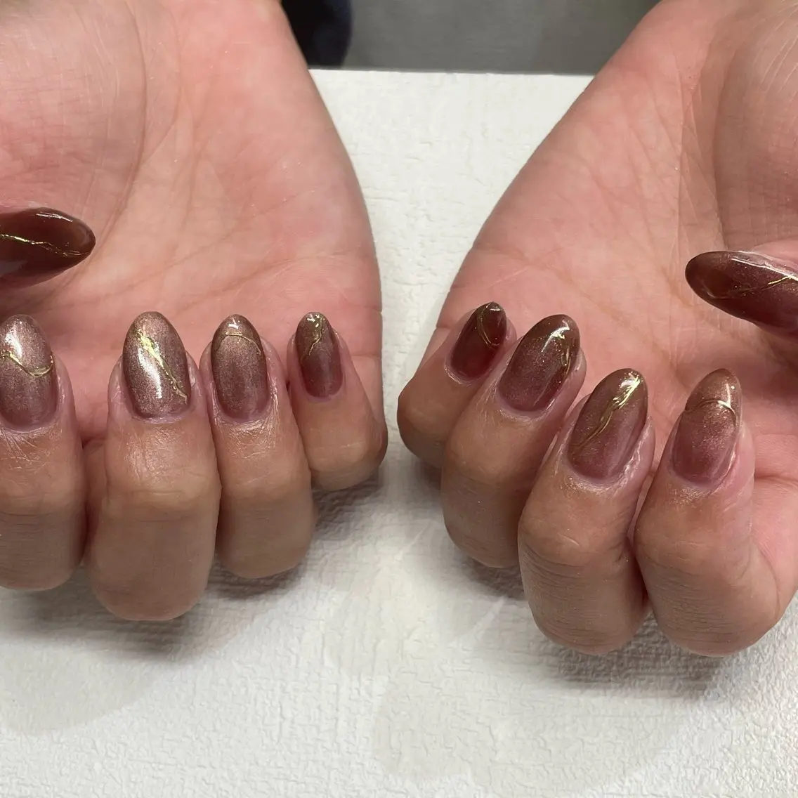 ネイル ハンドネイル 💖𝓜𝓲𝓸 /7月予約受付中💖のネイルデザイン